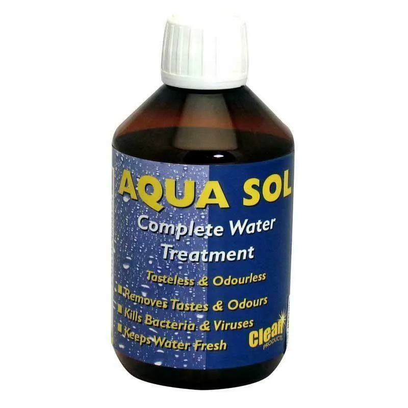 Aqua Sol Complete Water Treatment & Purifying Solution x2
