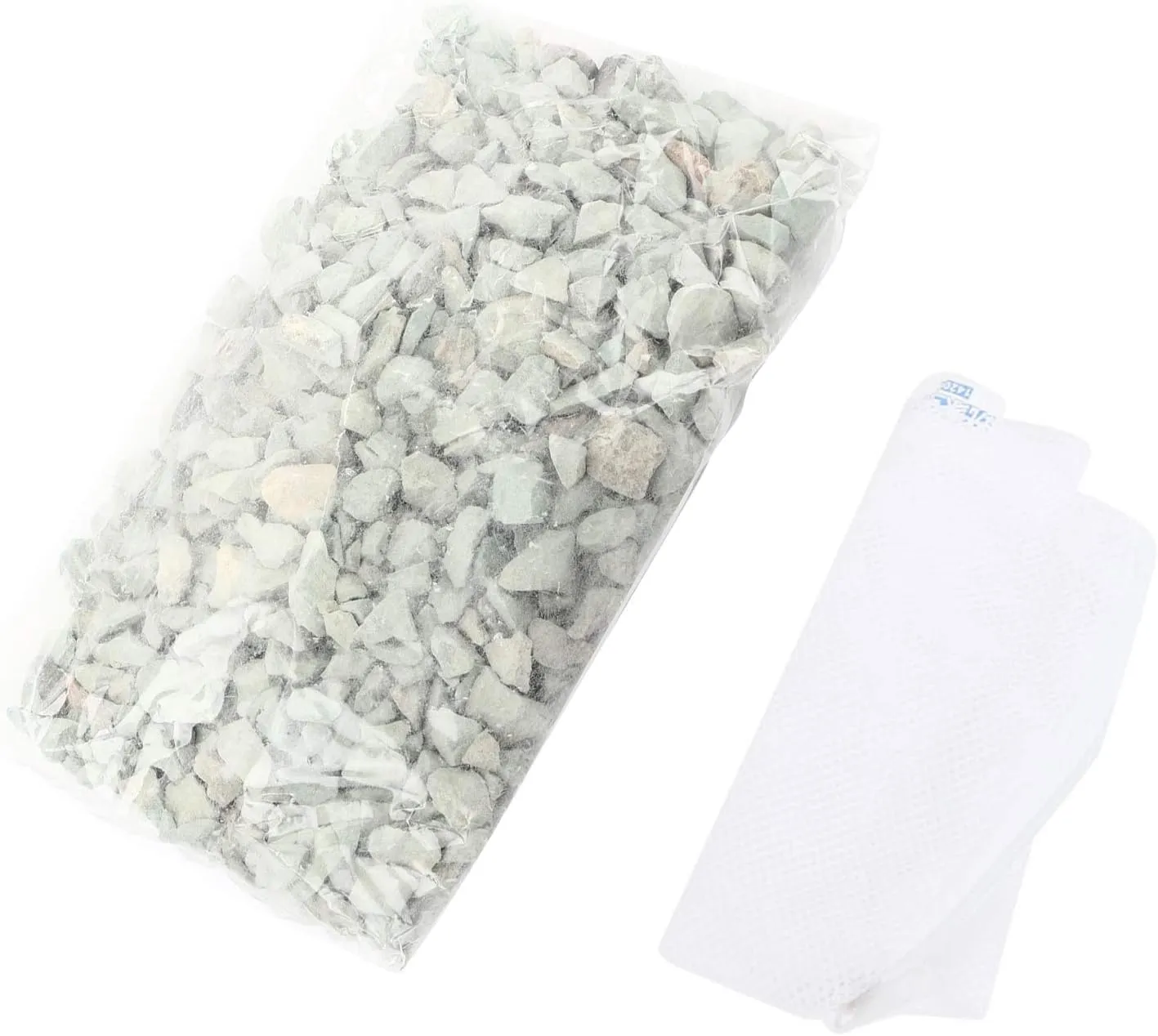 Aquarium Zeolite Filter Fish Water Purification Odor Remover Aquarium Filter Stone with Media Bag for Fish and Pond