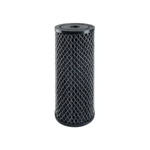 Atlas Filtri 20" x 4.5" 10 Micron Carbon Pleated Filter Cartridge (110LPM)