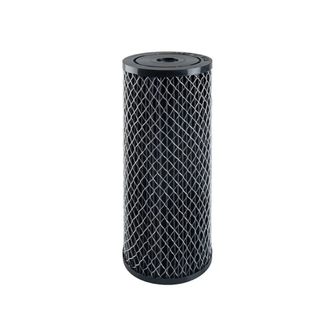 Atlas Filtri 20" x 4.5" 10 Micron Carbon Pleated Filter Cartridge (110LPM)