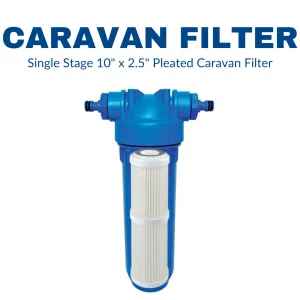 Atlas Filtri DP MONO 10" Single Stage Pleated Caravan Filter Kit