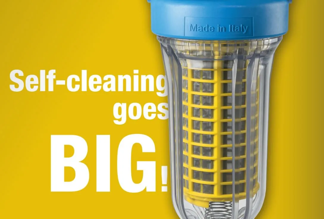 Atlas Filtri Hydra 10" Manual Cleaning Sediment Pre-Filter