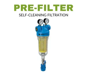 Atlas Filtri Hydra 10" Manual Cleaning Sediment Pre-Filter