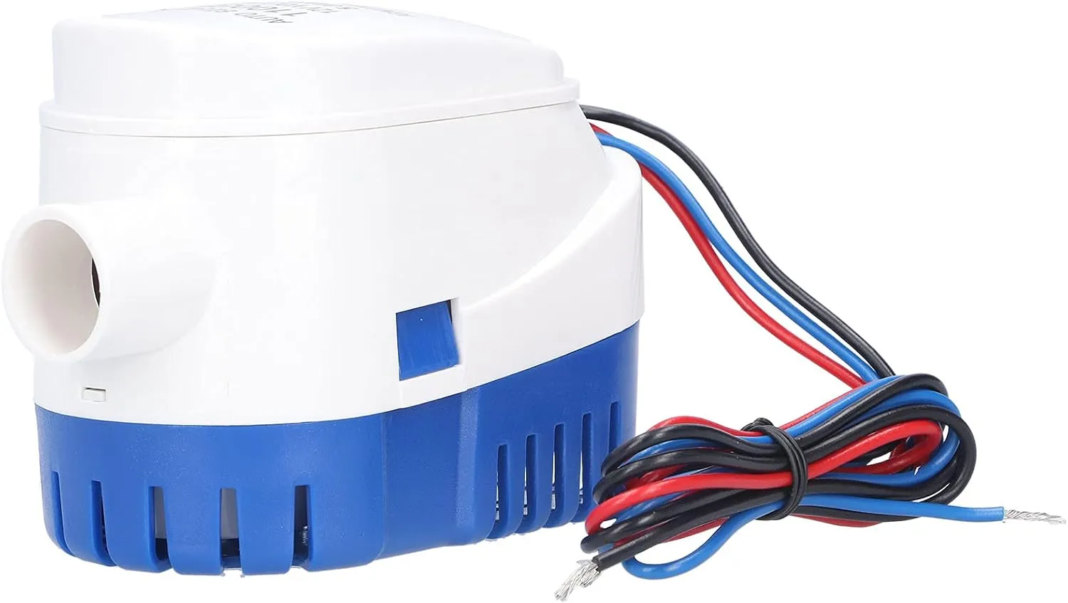 Automatic Submersible Electric Boat Power Pump,for Sewage Treatment and Sampling, Water Purification, Drainage and More (DC24V 750GPH)