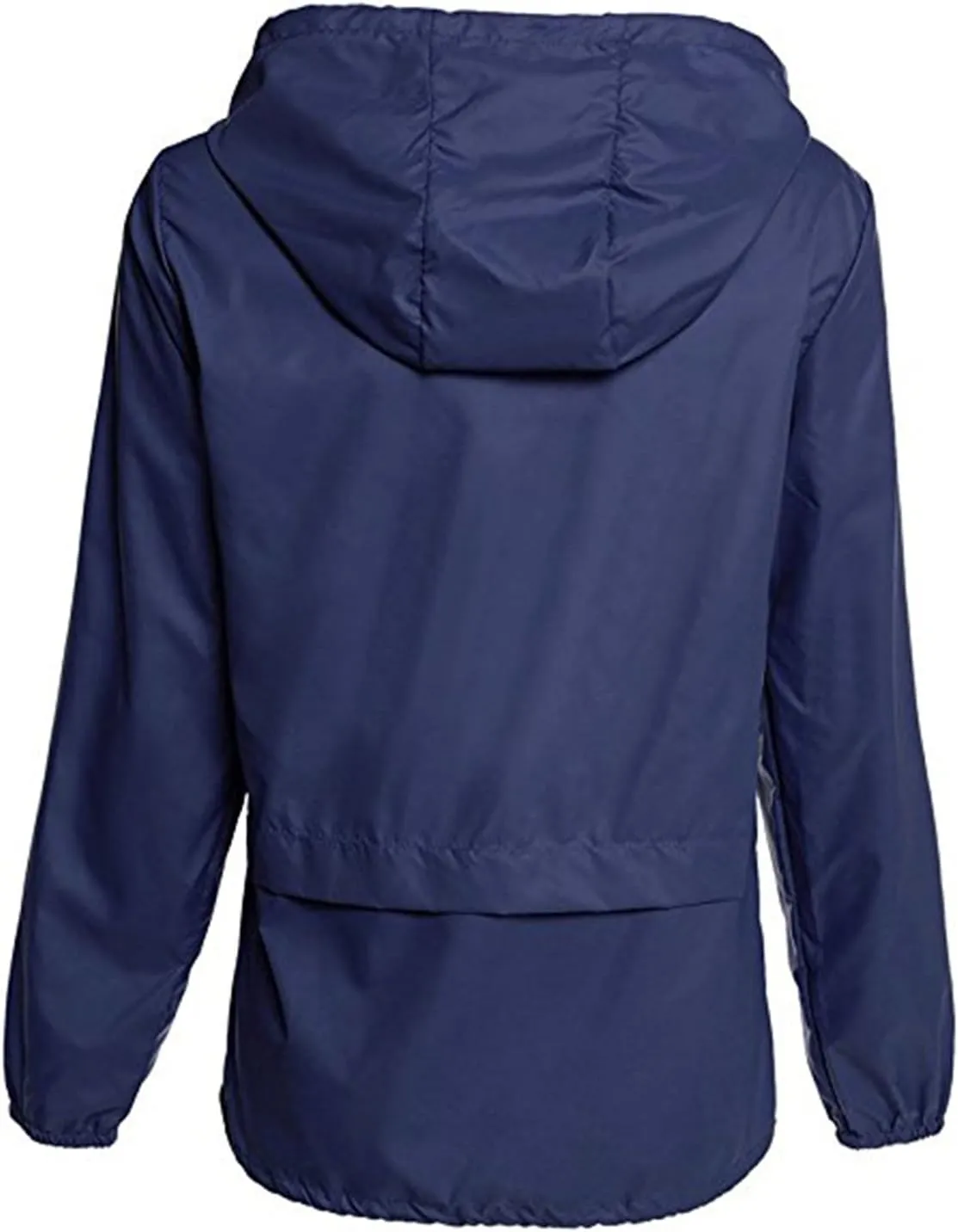 Avoogue Raincoat Women Lightweight Waterproof Rain Jackets Packable Outdoor Hooded Windbreaker