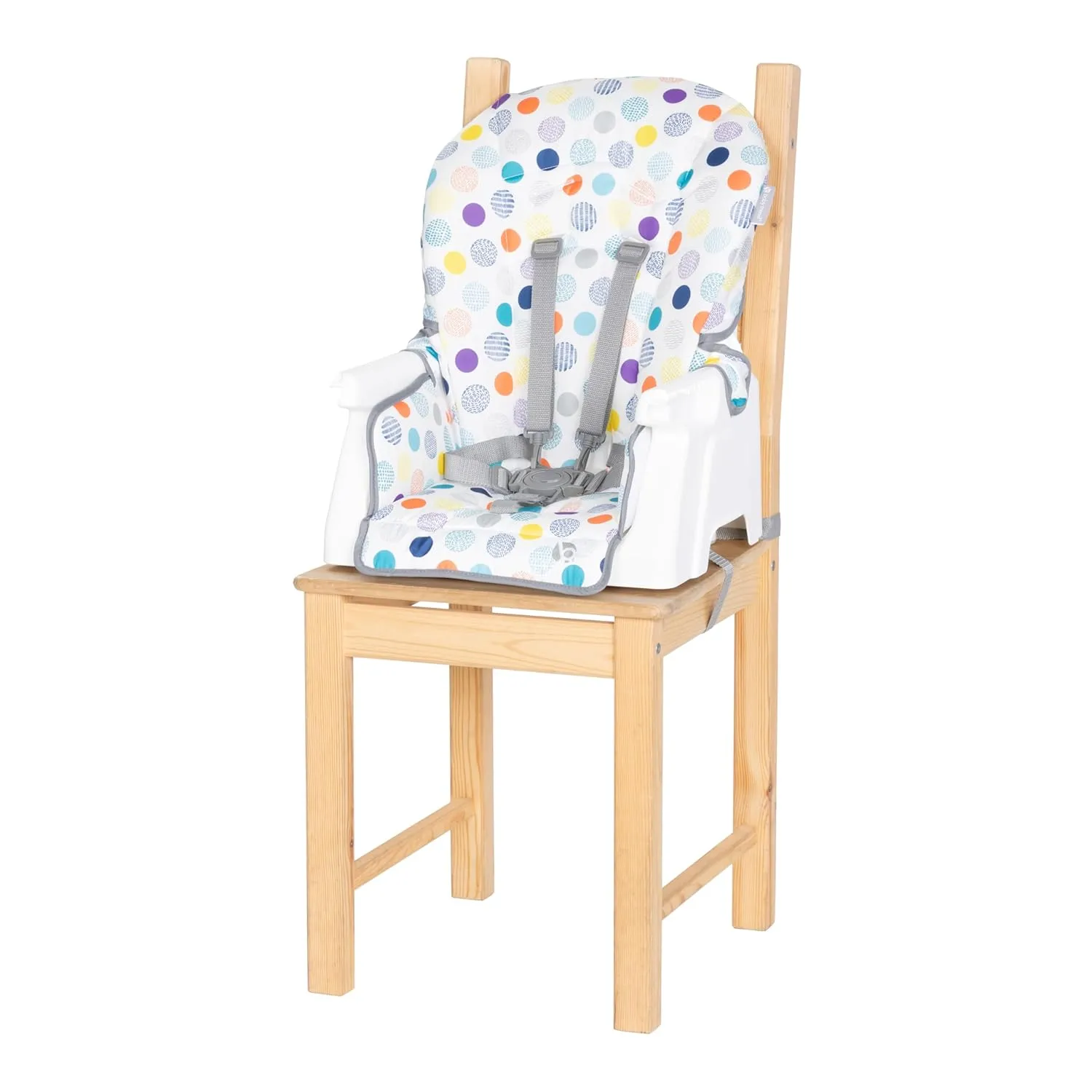 Baby Trend Adapt Plus 6-in-1 EZ Clean High Chair to Toddler Chair, Two of a Kind Grey