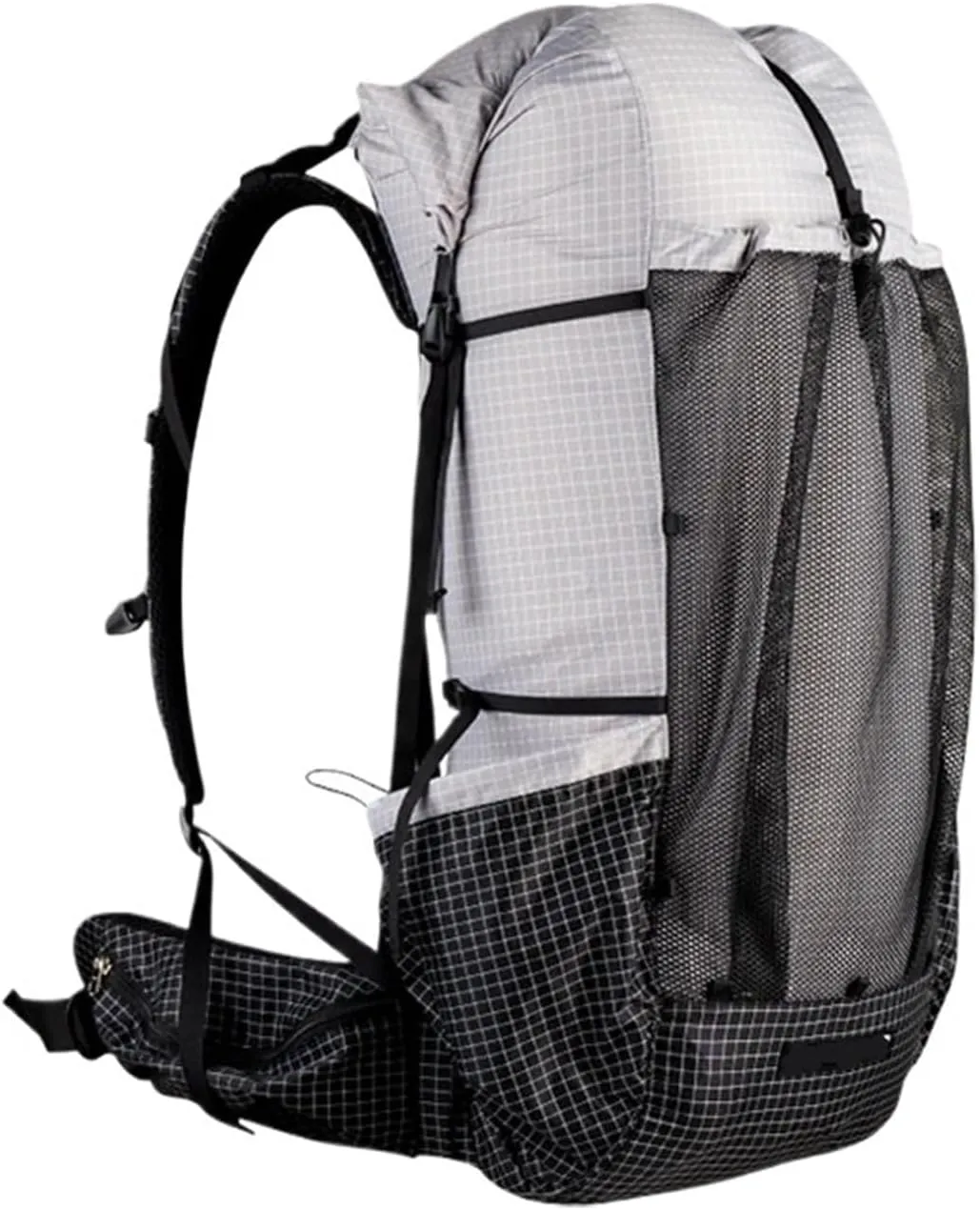 Backpack Pro Travel Camping Hiking Backpack Outdoor Ultralight Frameless Packs(Gray)