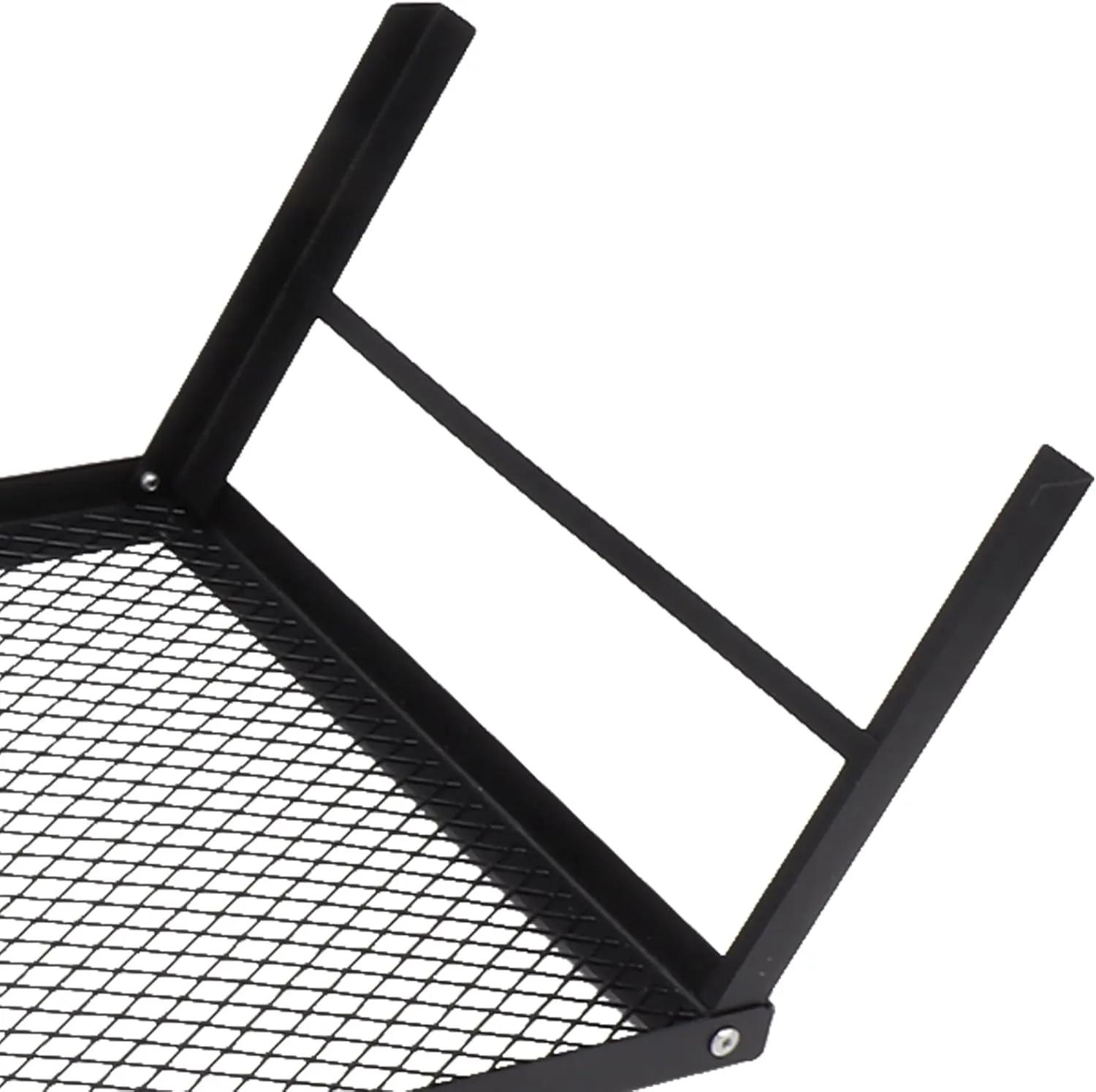 Backpacking Grill, Even Heating, Lightweight Folding Campfire Grill, High Temperature Paint Mesh Cooking Surfaces for Backcountry BBQ (Standard)