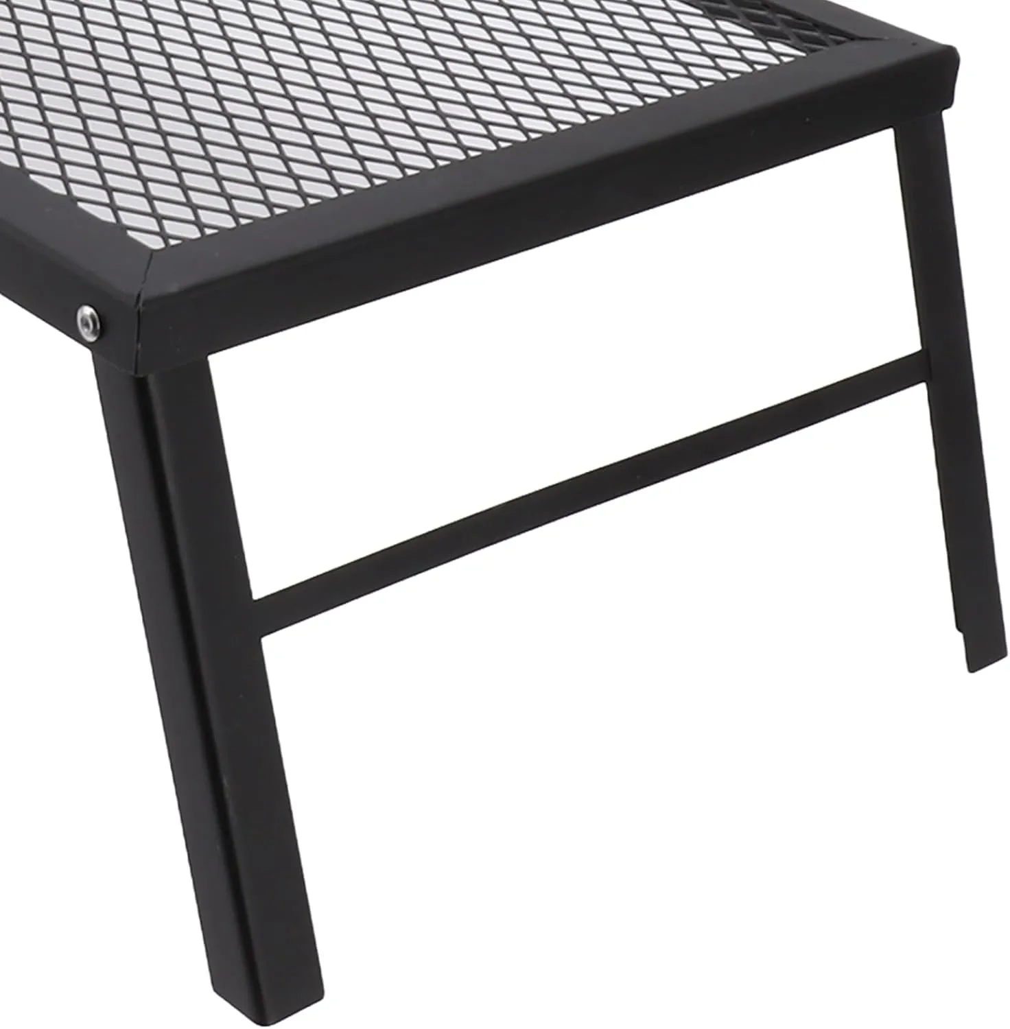 Backpacking Grill, Even Heating, Lightweight Folding Campfire Grill, High Temperature Paint Mesh Cooking Surfaces for Backcountry BBQ (Standard)