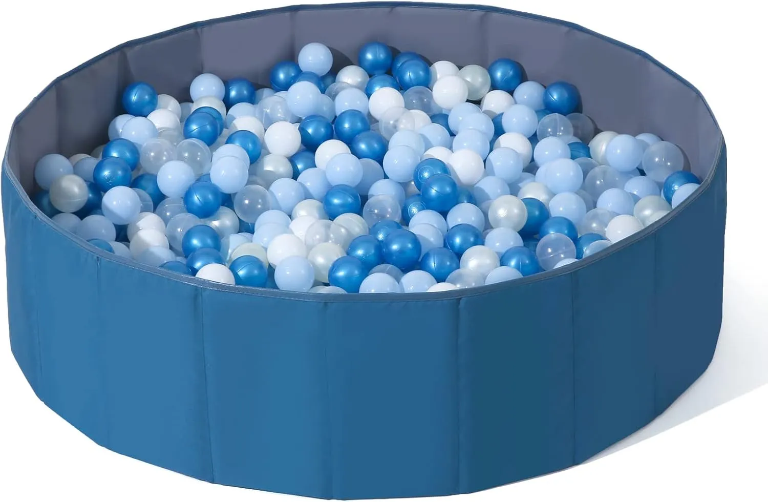 Ball Pits for Kids Toddlers Babies as Play Yard, Baby Playpen, Fence, Oxford Cloth Portable & Foldable Large Ball Pool Indoor Outdoor (Balls Not Included),Navy Blue