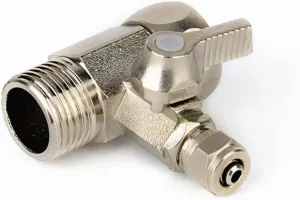 Ball Valves Integral Water Purification 3 Way Ball Valve Water Purifier Water Purifier Accessories Hose Male/Female Thread