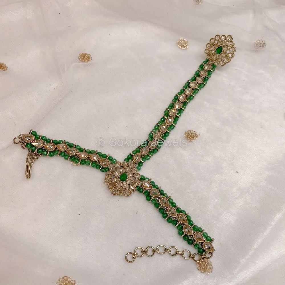Baneet Hand Harness - Green