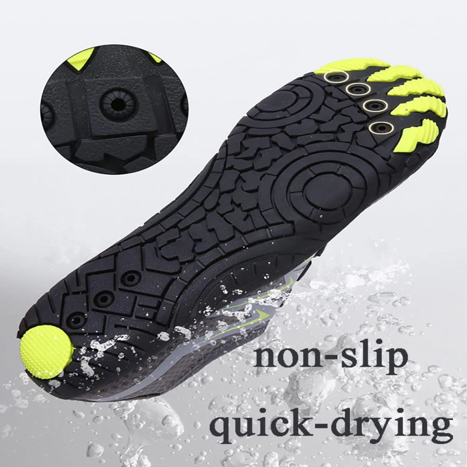 BareStep Active Minimalist Grounding Footwear, Slip-On Design for Men Women, Water Sports, Hiking, Beach Activities
