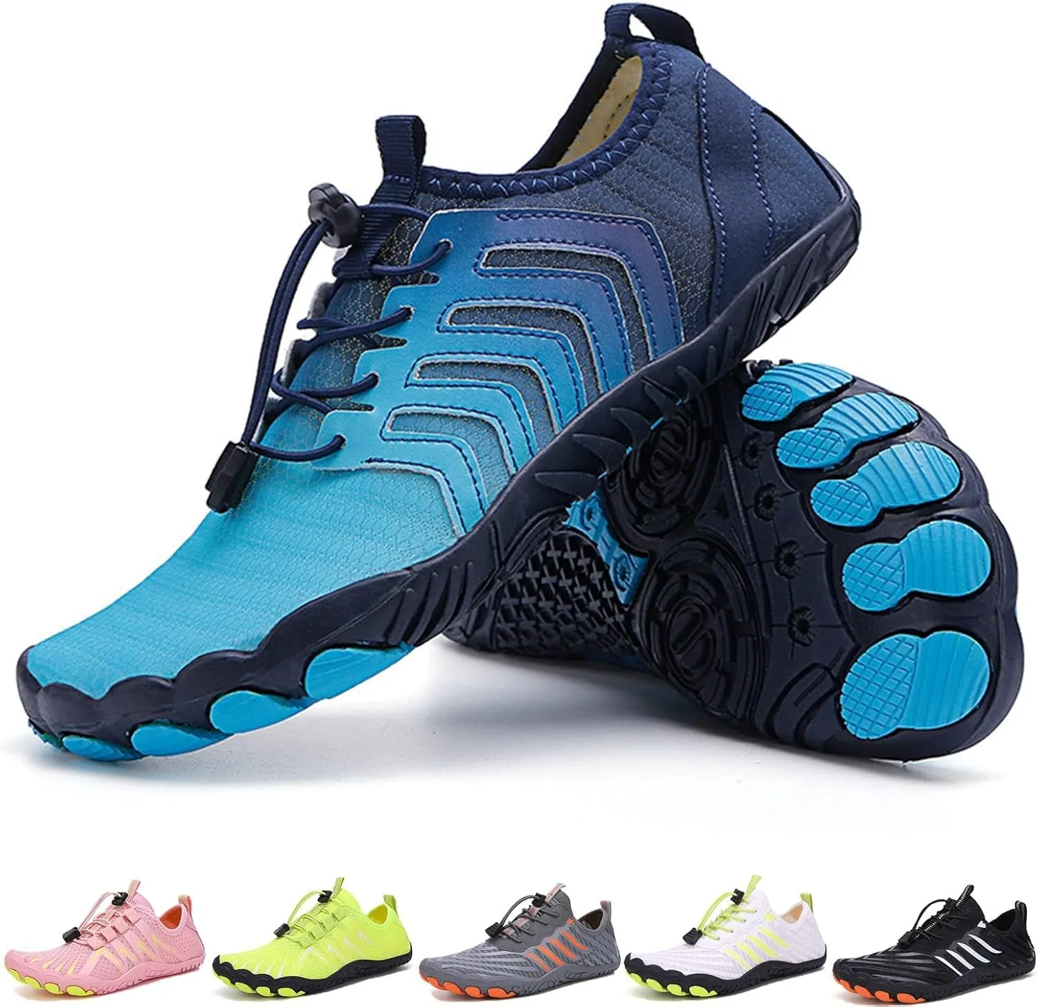 BareStep Active Minimalist Grounding Footwear, Slip-On Design for Men Women, Water Sports, Hiking, Beach Activities