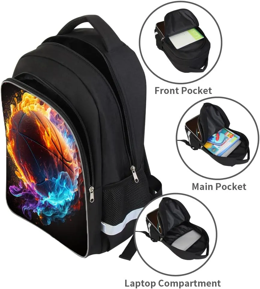 Basketball Backpack for Boys School Bag Suitable for School Is Unique