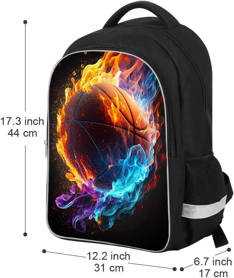 Basketball Backpack for Boys School Bag Suitable for School Is Unique