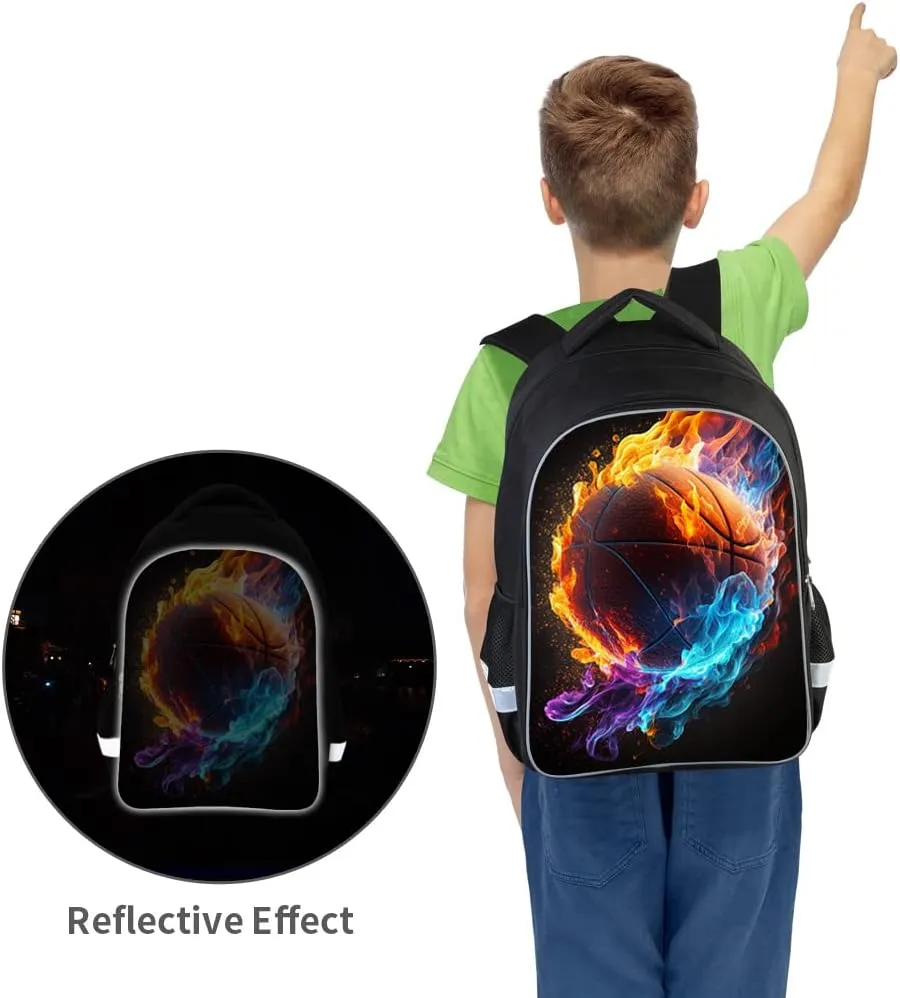 Basketball Backpack for Boys School Bag Suitable for School Is Unique