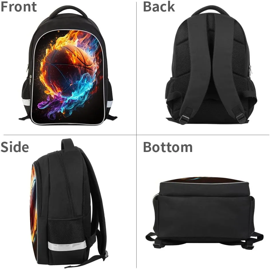 Basketball Backpack for Boys School Bag Suitable for School Is Unique