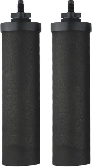 BB9-2 Activited Carbon Filter for Berkey, Water Purification Filters, Outdoor Water Filter Element,Clean Drinking Water During Outdoor Activities(2)