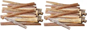 BESPORTBLE 2pcs Starter Instant Flame Rods for BBQ Camping Outdoor Use Natural Firewood for Easy Lighting for Campfires Grills Fire Pits of Starter