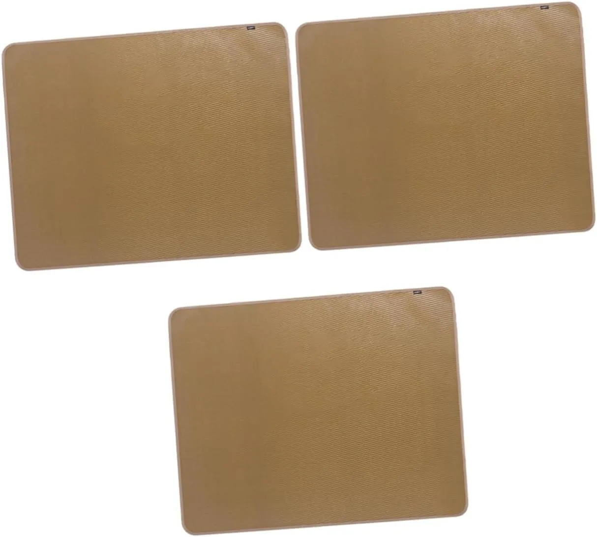 BESPORTBLE 3sets Fiberglass Fire Mat with Carry Bag Fireproof Blanket for Outdoor Camping Fire Pit Use and
