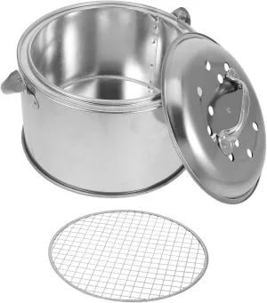 BESPORTBLE Outdoor BBQ Grill Camping Grill Small Space Heater Cooking Pot Barbecue Rack for Camping Trips Outdoor Adventures