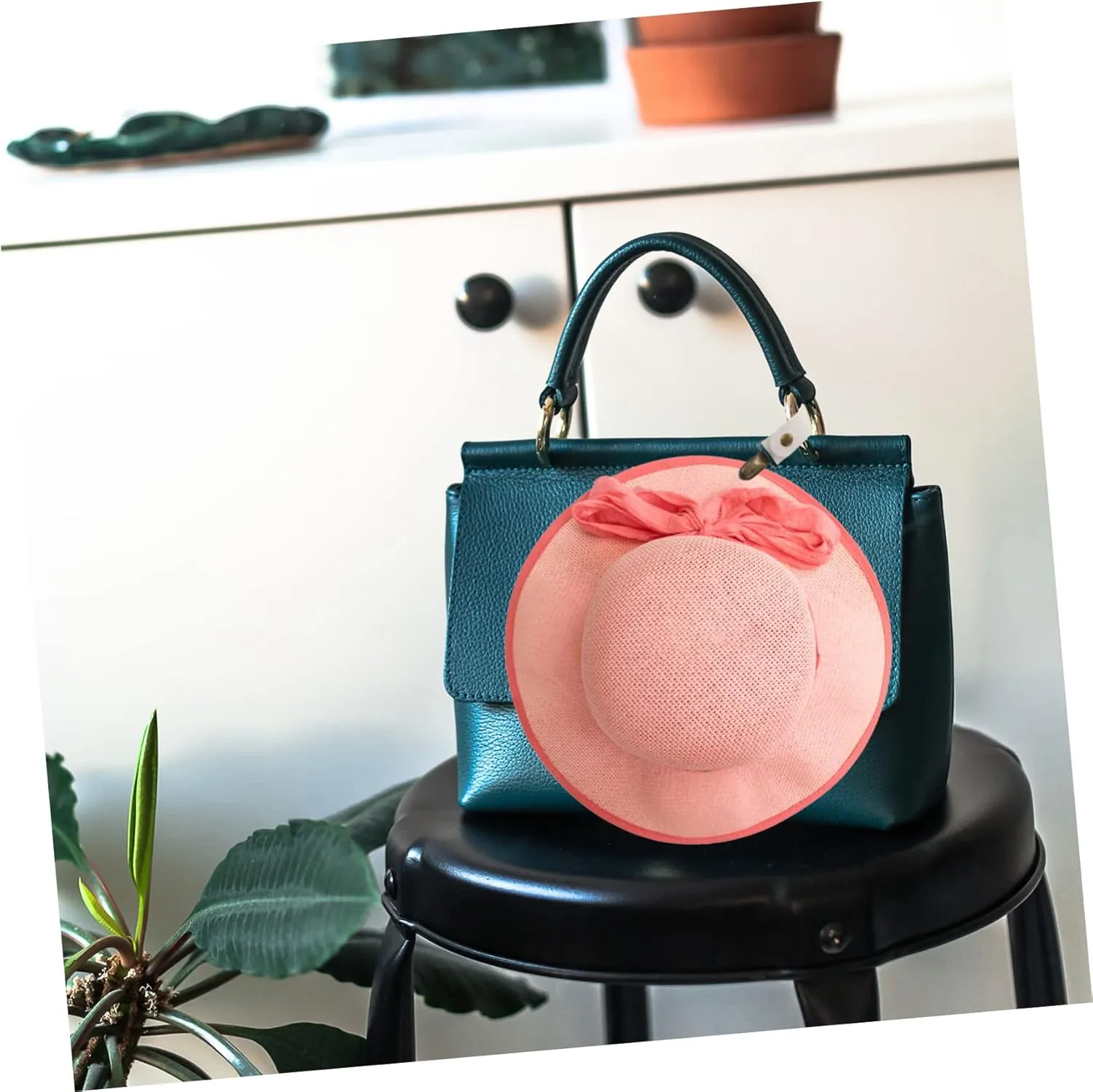 BESTonZON Hat Clips Portable Handbag Hat Holder for Travel Outdoor Sports Fishing Hiking and Camping Essential