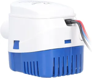 Bilge Sturby Electric Sommersible Pump for the Drainage of the Automatic Boat for the Analysis of the Quality of the Quality Naval and Marina (DC24V 1100GPH)