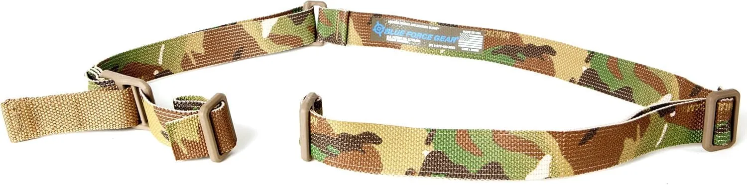 Blue Force Gear Vickers Sling | 2 Point Sling Adjusts for Carrying Positions | 54-64 inches