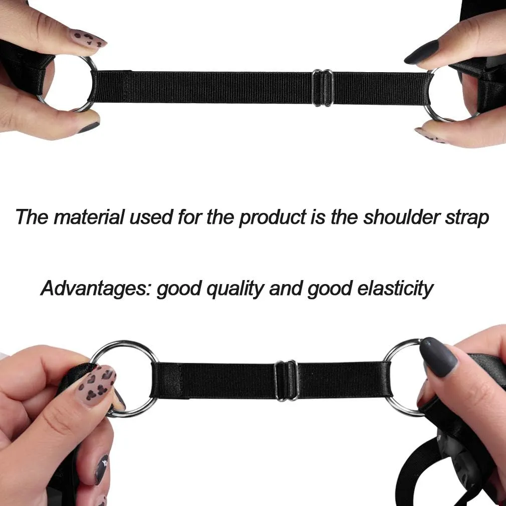 Body Harness for Women Bra Lingerie cage Top Punk Plus Size Chest Strap Belt Stretchy Fabric Festival Rave Adjustable