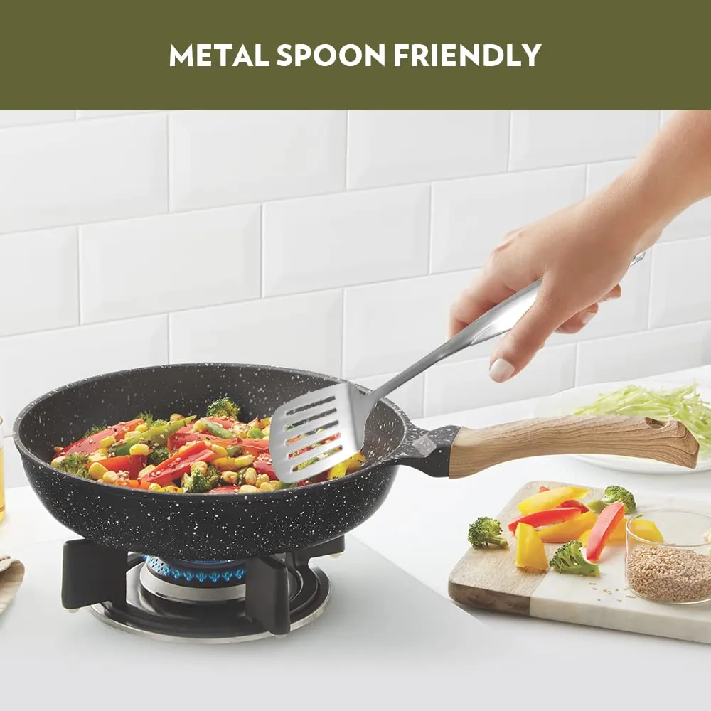 Borosil Vajra Nonstick Deep Fry Pan