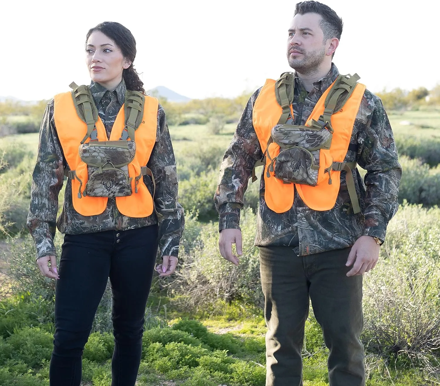 Boundless Performance Binocular Harness Chest Pack - Our Bino harness case is great for hunting, hiking, and shooting