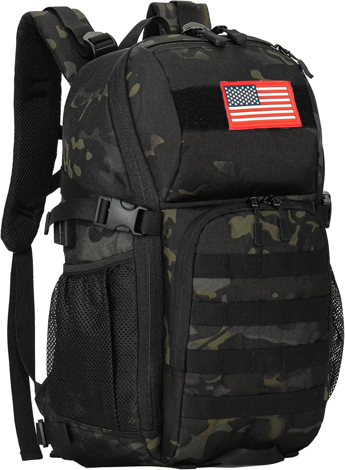 Boys Backpack for School,Military Teen Boys Backpack with USB Charging Pot,Camo Backpack Men 30L