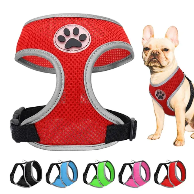 Breathable French Bulldog Harness