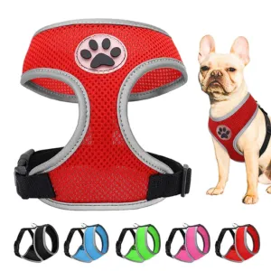 Breathable French Bulldog Harness