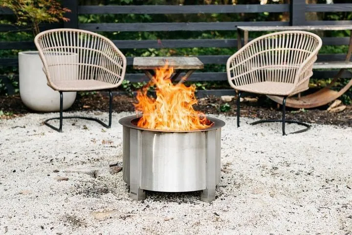 Breeo X Series 19" Smokeless Fire Pit - Stainless