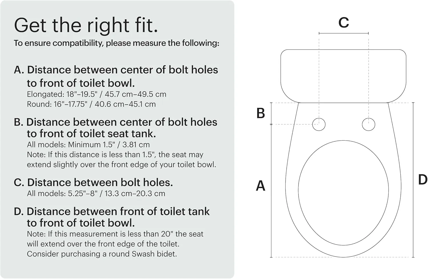 Brondell LE99 Bidet Toilet Seat, Fits Elongated Toilets, Electric Bidet with Remote, Warm Air Dryer, Strong Wash Mode, Stainless-Steel Nozzle, Saved User Settings & Easy Installation