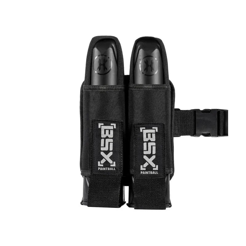 BSX - 2 Pod Pouch w/ Belt - Black