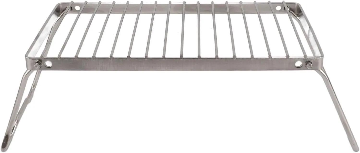 Campfire Grill, Olding Camping Grate Stainless Steel Campfire Grill Grate Camping Grill Grate Outdoor