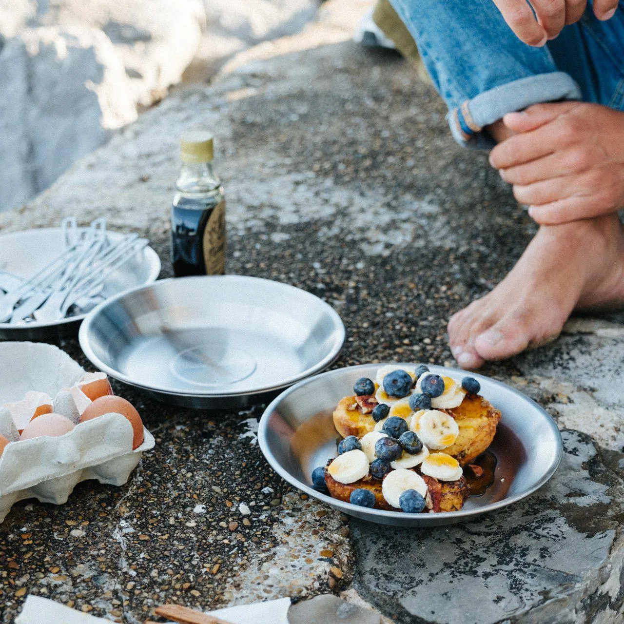 CampFire Plate Stainless Steel