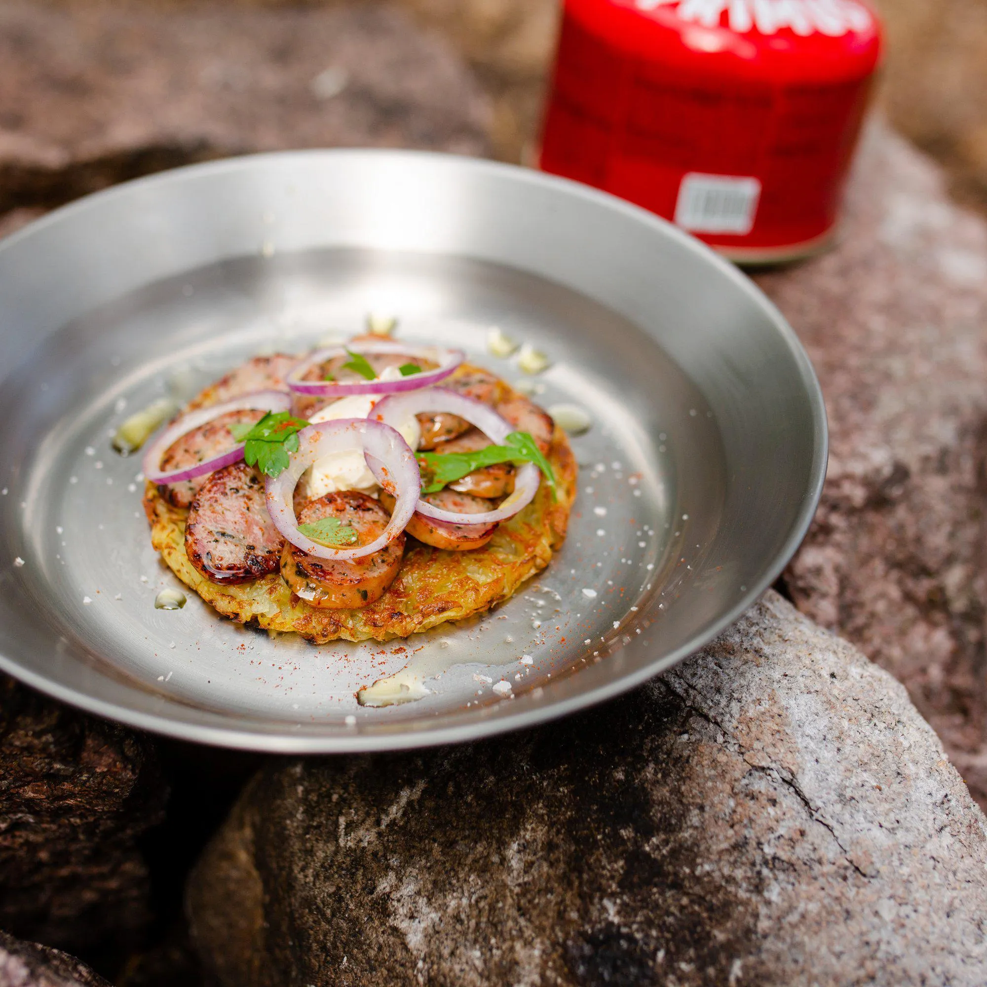 CampFire Plate Stainless Steel