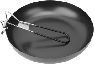Camping Cookware 9 inch Griddle Pan Outdoor Portable Pan Non Stick Foldable Camping Skillet Perfect for Camping, Picnics and Hiking Backpacking Cooking Pan