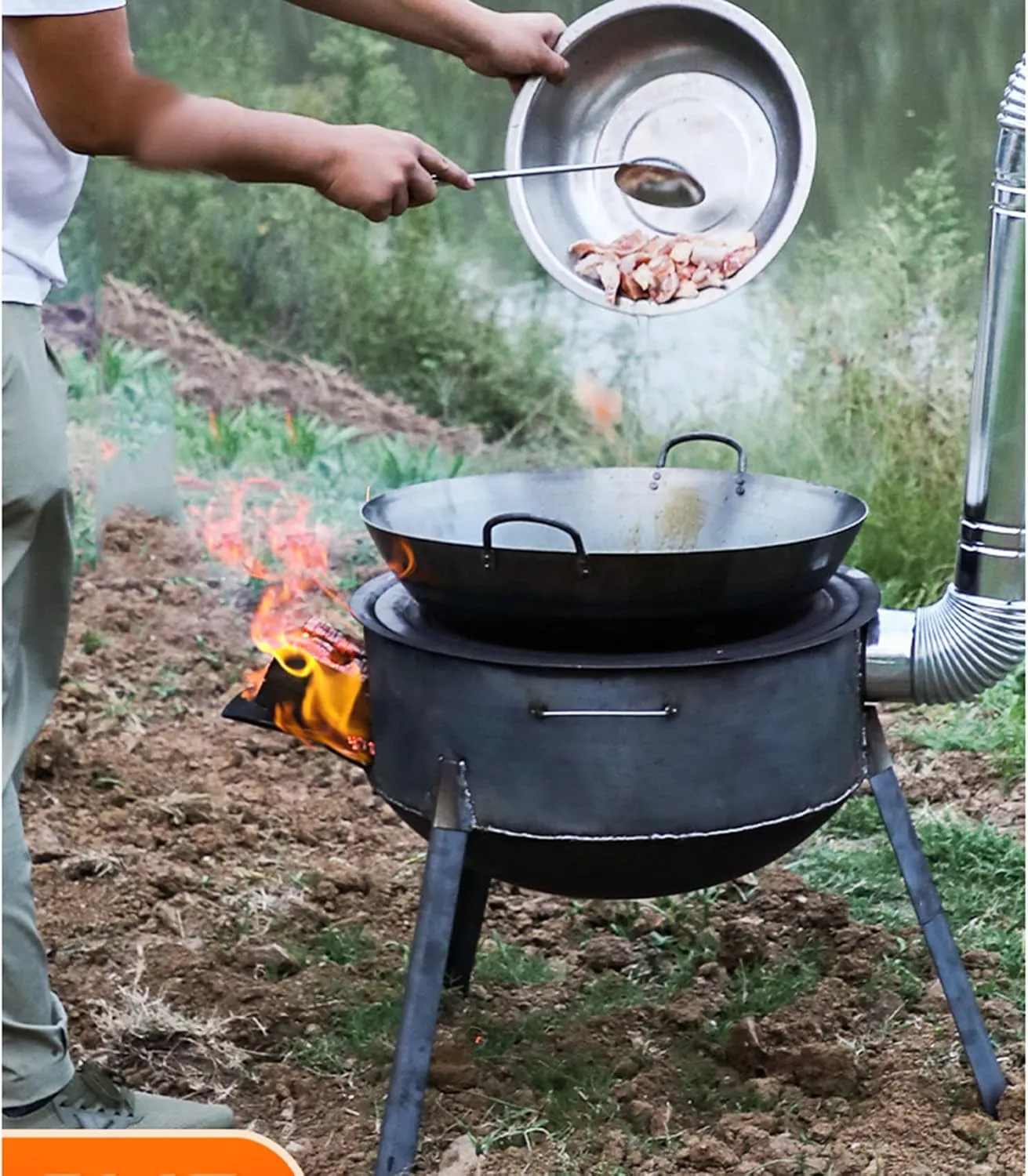 Camping Titanium Bowls 300ml-400ml with Titanium Folding Handles Folding Bowls Cookware Tableware Cutlery