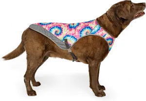 Canada Pooch Dog Cooling Vest - Evaporative Cooling Vest for Dogs with Breathable Mesh Material & Reflective Lining, Adjustable Dog Cooling Vest Great for Dogs 16 (15-17" Back Length), Tie Dye