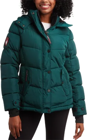 CANADA WEATHER GEAR Women's Winter Coat - Quilted Heavyweight Puffer Parka Coat – Plus Sized Jacket for Women (S-3X)