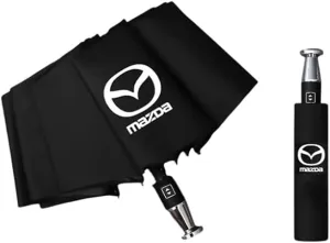 Car Umbrellas for Mazda Biante 2008-2018,Umbrella Durable Windproof Umbrella Folding Umbrellas brolly Sun Protectio Portable Umbrella for Travel