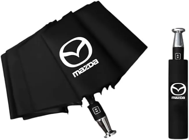 Car Umbrellas for Mazda Biante 2008-2018,Umbrella Durable Windproof Umbrella Folding Umbrellas brolly Sun Protectio Portable Umbrella for Travel