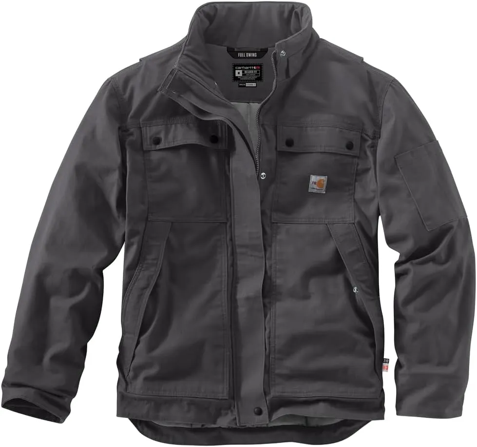 Carhartt Men's Flame Resistant Full Swing Relaxed Fit Quick Duck Insulated Coat