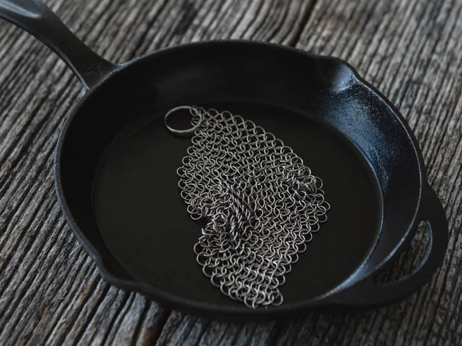 Cast Iron Cleaning Mesh