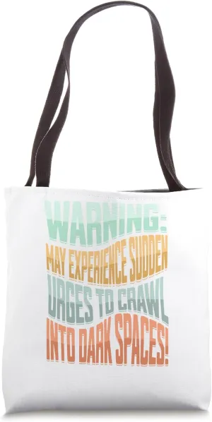 caving exploring caves spelunker chest Cavern diving caving Tote Bag